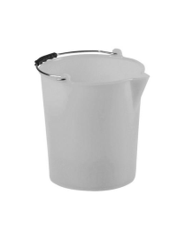 SECCHIO CON BECCO diametro 25cm 6lt NEUTRO