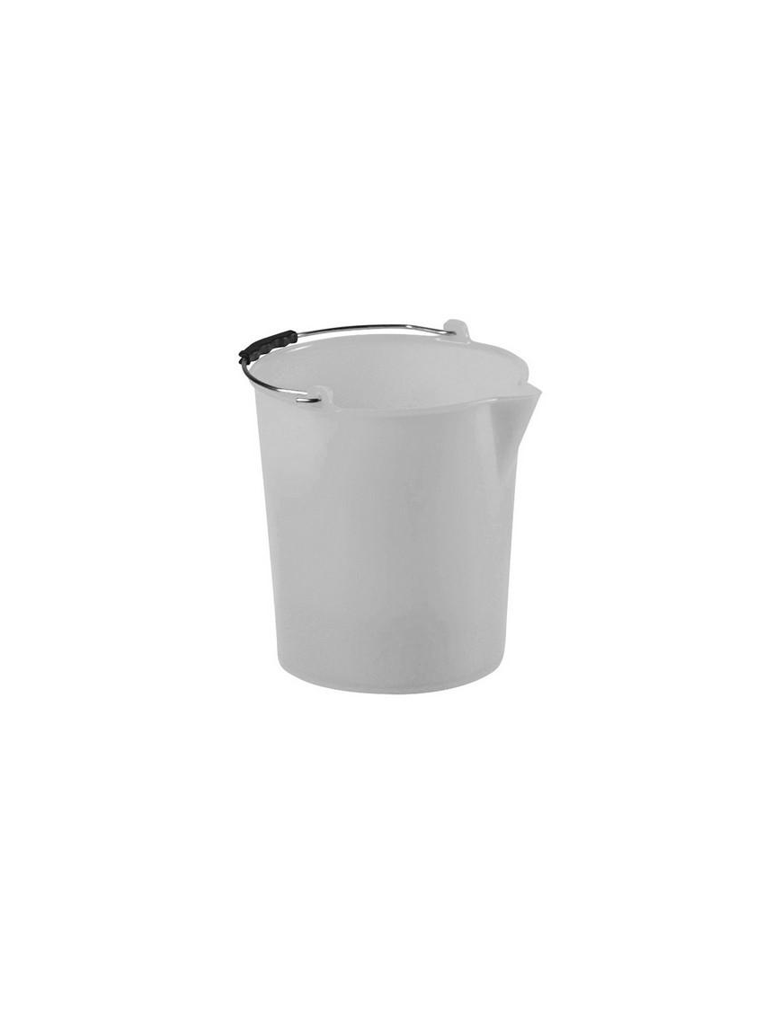 SECCHIO CON BECCO diametro 25cm 6lt NEUTRO