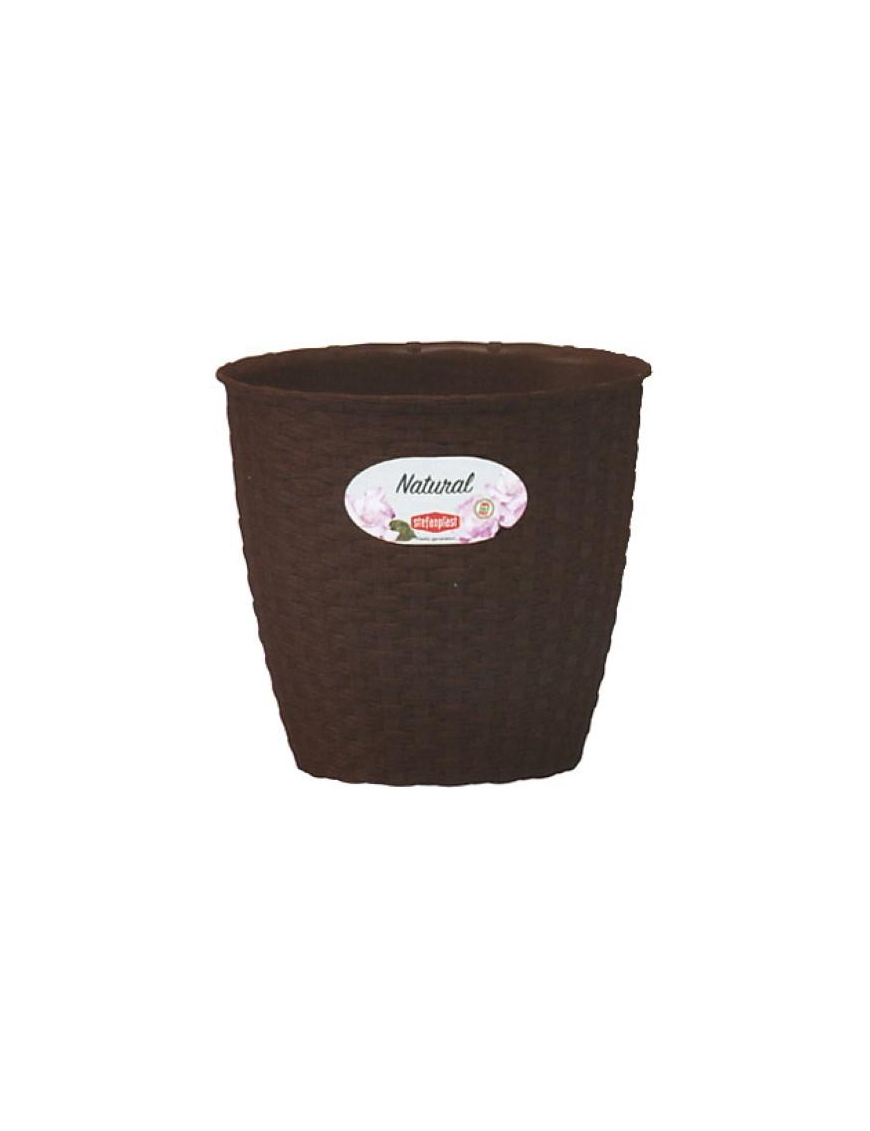 VASO NATURAL diametro 19cm MOKA