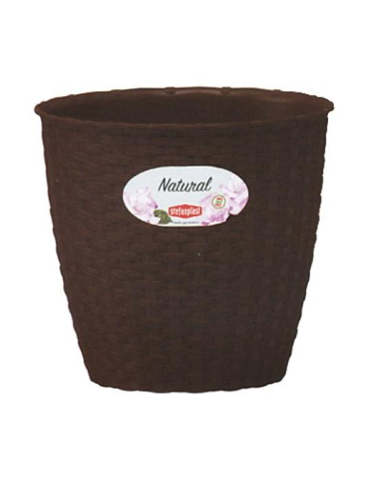 NATURAL VASE diameter 19cm MOKA