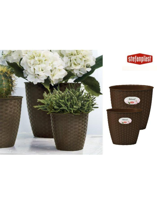 NATURAL VASE diameter 19cm MOKA