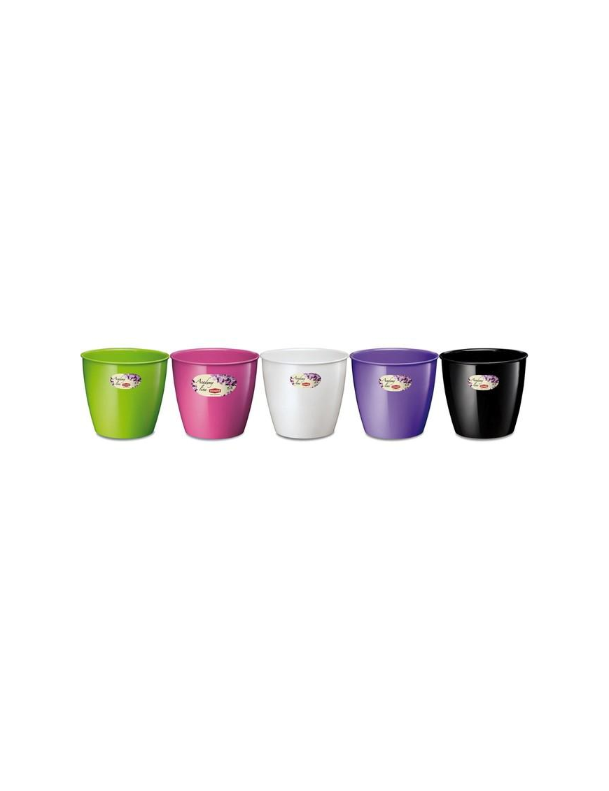 VASO ACADEMY LUX COLORI ASSORTITI diametro 11cm