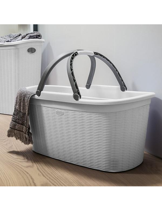 LINEA ELEGANCE CESTA CON MANICI 38x58x29,5