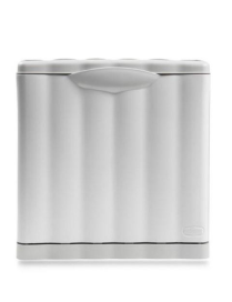 WHITE FRIENDLY WASTE BIN 40x30x40cm