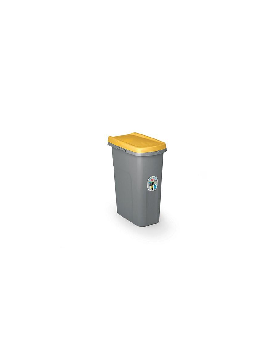ECO SYSTEM WASTE BIN 25lt YELLOW