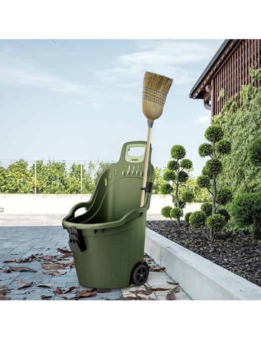CARRELLO HELPY 59x53x88 VERDE BRUNO