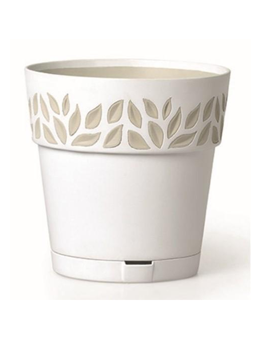 VASO CLOE diametro 20 BEIGE CON RISERVA ACQUA