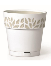 VASO CLOE diametro 25 BEIGE CON RISERVA ACQUA