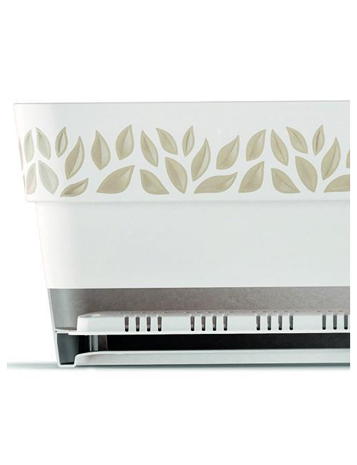 FIORIERA CLOE 50cm BEIGE CON RISERVA ACQUA