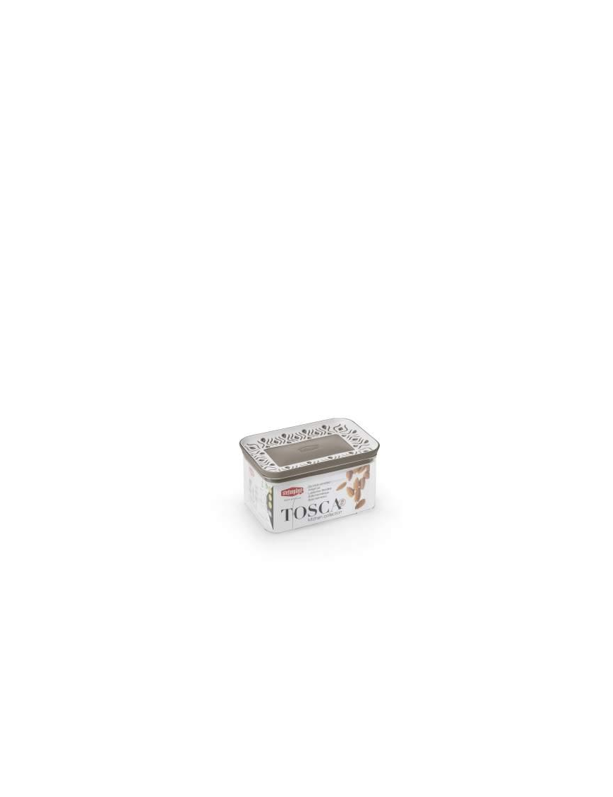 TOSCA TORTORA LINE RECTANGULAR JAR 0.7lt