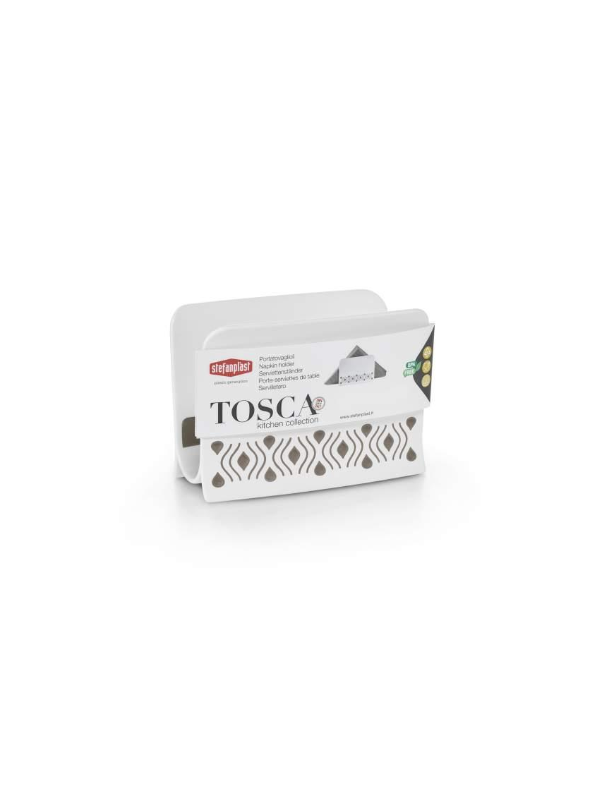 LINEA TOSCA TORTORA PORTATOVAGLIOLI 7,5x15,5 cm