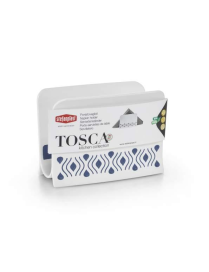 LINEA TOSCA BLU PORTATOVAGLIOLI 7,5x15,5x11 cm