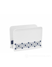 LINEA TOSCA BLU PORTATOVAGLIOLI 7,5x15,5x11 cm