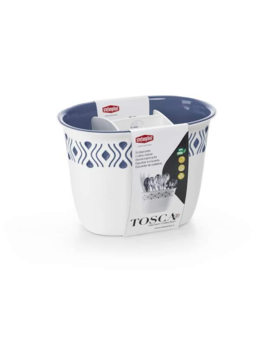 LINEA TOSCA BLU SCOLAPOSATE 19,5x13,5x14cm