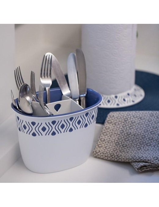 LINEA TOSCA BLU SCOLAPOSATE 19,5x13,5x14cm