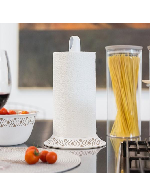 TOSCA TORTORA LINE KITCHEN ROLL HOLDER diameter 17cm