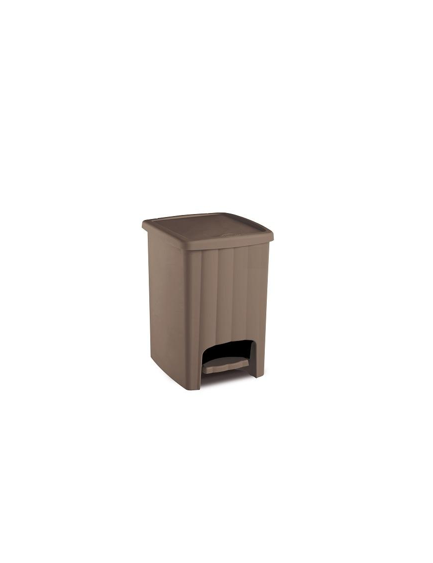 MARGHERITA PEDAL WASTE BIN 20lt TAUPE