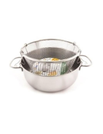 LINEA ECO FRIGGITRICE 24cm 2 MANICI INOX