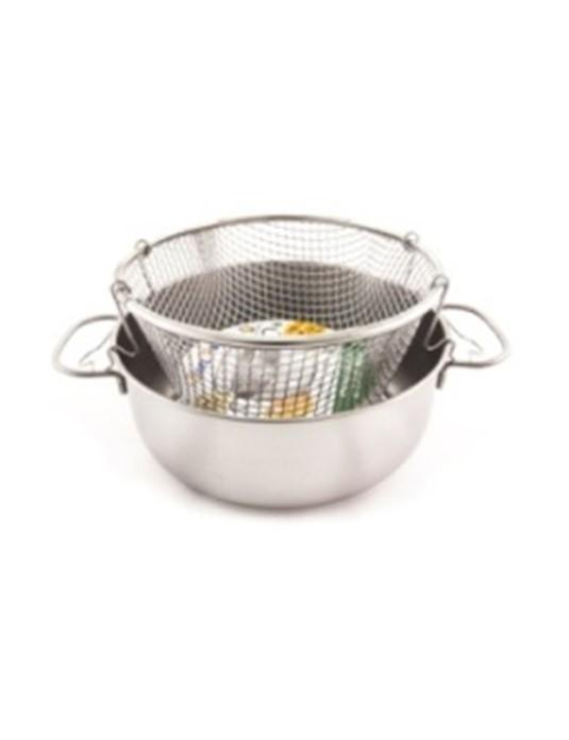 ECO LINE FRYER 24cm 2 STAINLESS STEEL HANDLES