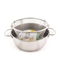 LINEA ECO FRIGGITRICE 30cm 2 MANICI INOX