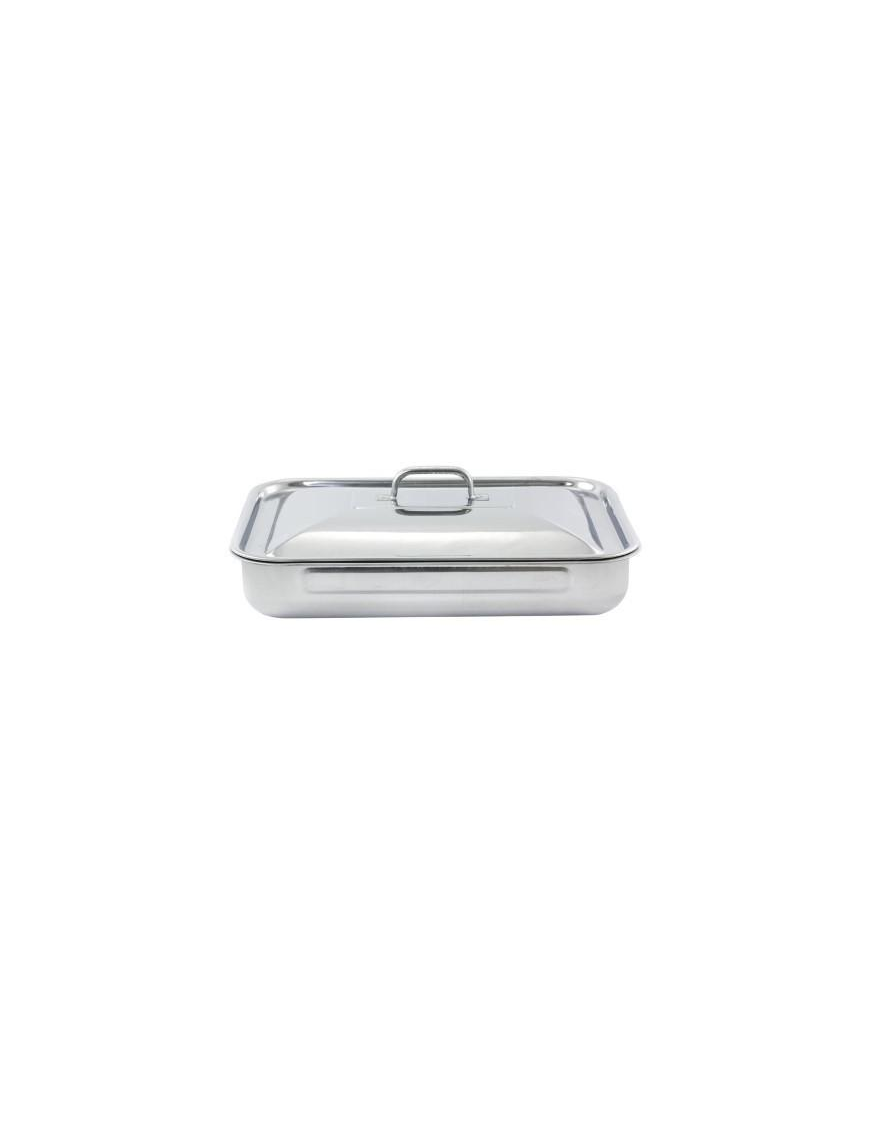 ECO LINE RECTANGULAR PAN 25cm WITH LID
