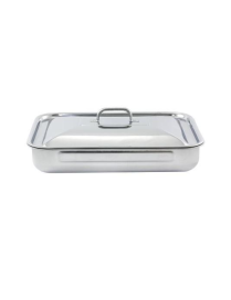 LINEA ECO TEGLIA RETTANGOLARE 40cm CON COPERCHIO