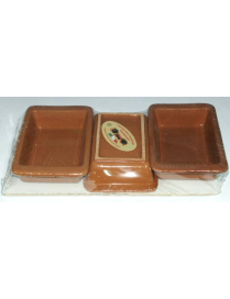 PIROFILE RETTANGOLARI SET DA 3 MIELE