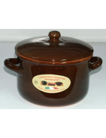 CYLINDRICAL POT DIAMETER 18 CENTIMETERS