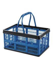 VOILA' BASKET WITH MAN 16 LITER BLUE