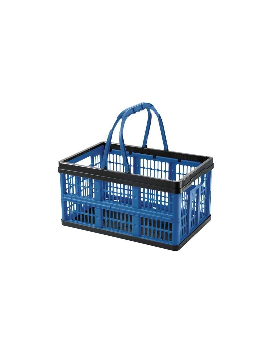 VOILA' BASKET WITH MAN 16 LITER BLUE