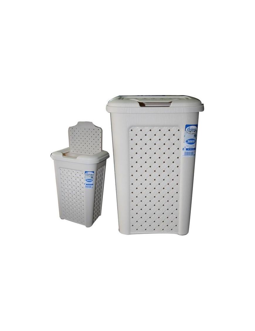 ARIANNA LINE ANGORA BATHROOM WASTE BOX 10 LITERS
