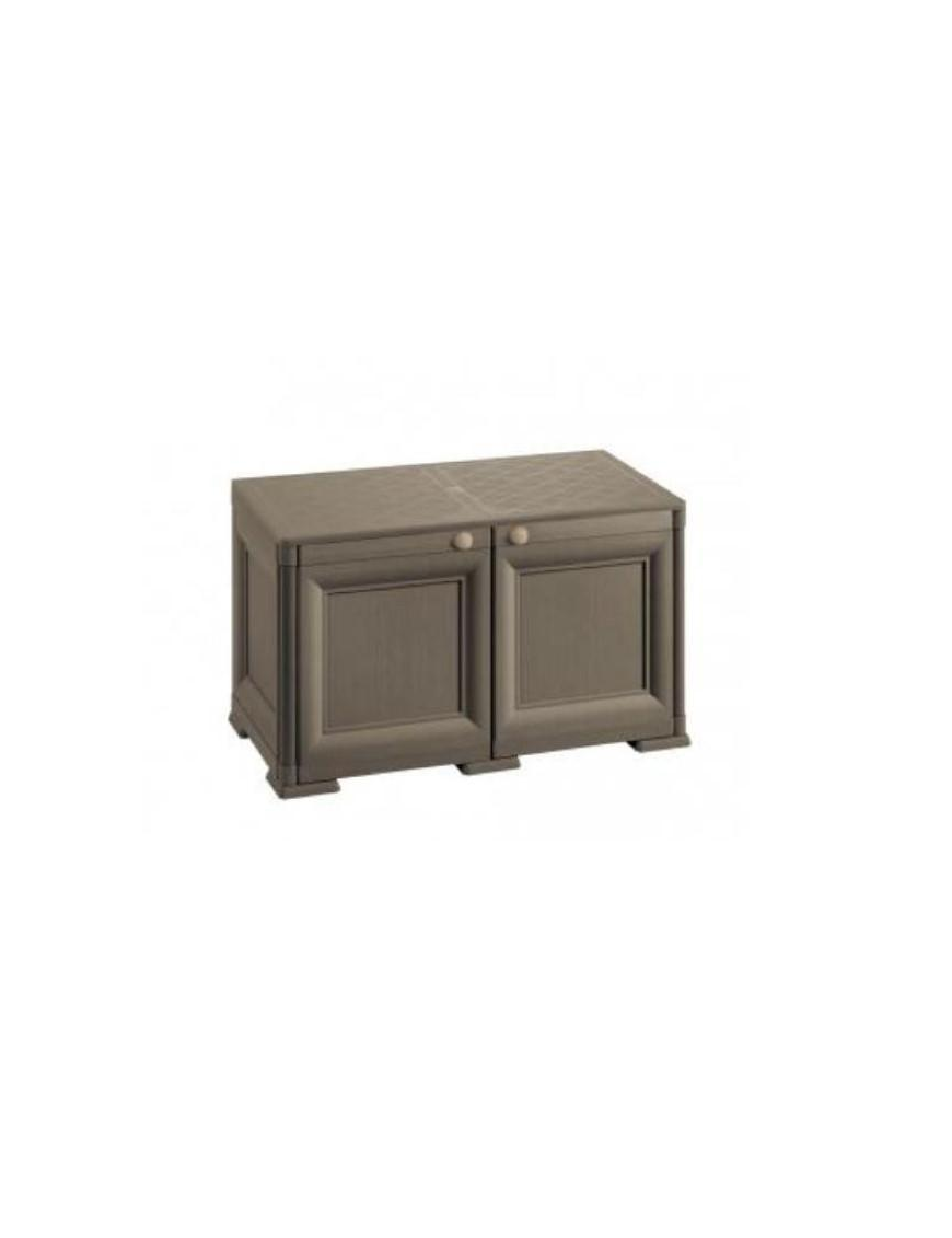 OMNIMODUS LINE CABINET 1 MODULE 79x43x46 CENTIMETERS BROWN