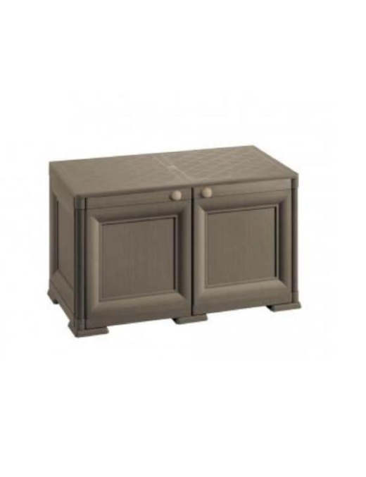 LINEA OMNIMODUS ARMADIO 1 MODULO 79x43x46 CENTIMETRI MARRONE
