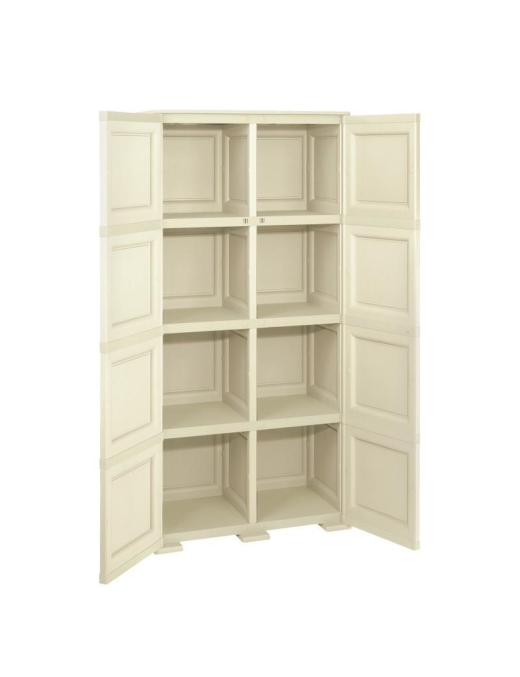 LINEA OMNIMODUS ARMADIO 4 MODULI 79x43x164 CENTIMETRI ANGORA