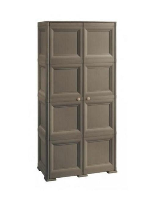 LINEA OMNIMODUS ARMADIO 4 MODULI 79x43x164 CENTIMETRI MARRONE