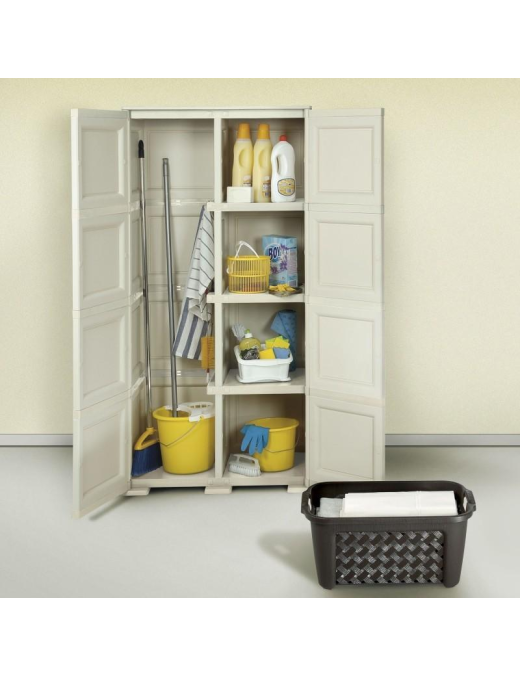 OMNIMODUS LINE BROOM CABINET 79x43x164 CENTIMETERS ANGORA