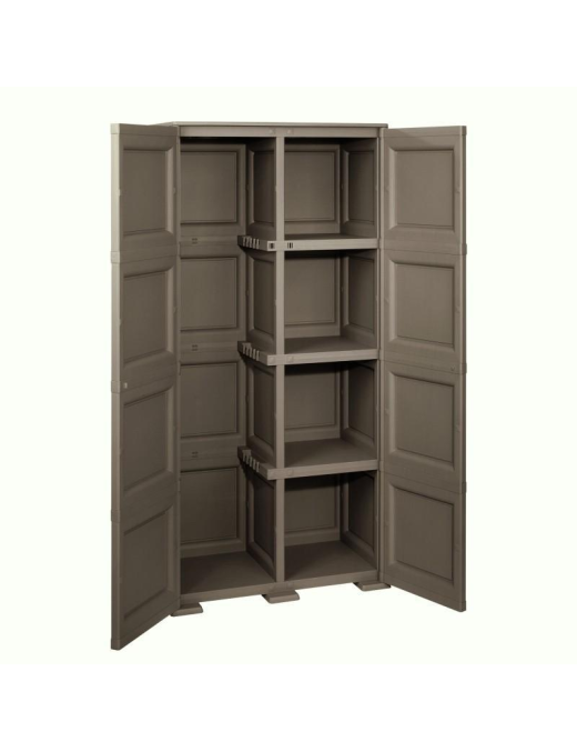 OMNIMODUS LINE BROOM CABINET 79x43x164 CENTIMETERS BROWN