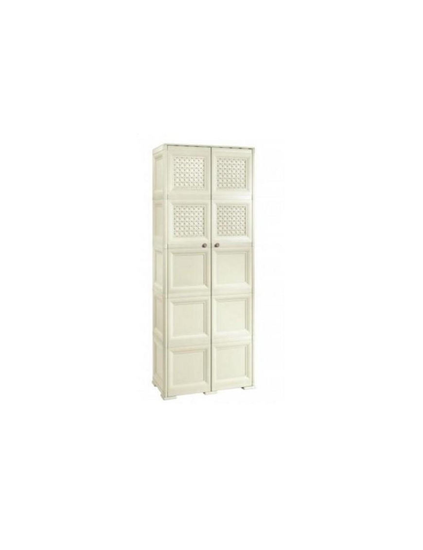 OMNIMODUS LINE CABINET 5 MODULES 79x43x203 CENTIMETERS ANGORA