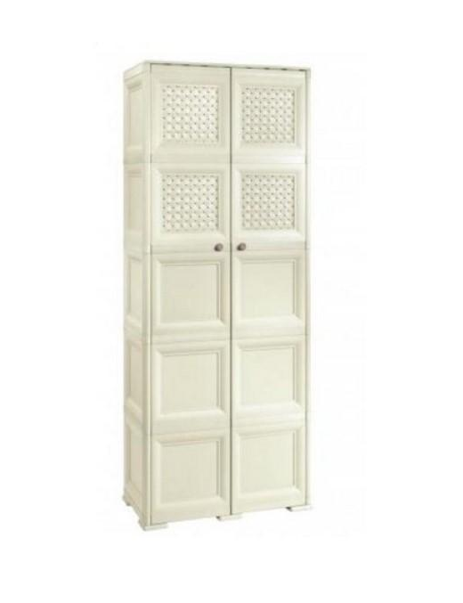 LINEA OMNIMODUS ARMADIO 5 MODULI 79x43x203 CENTIMETRI ANGORA