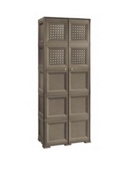 OMNIMODUS LINE CABINET 5 MODULES 79x43x203 CENTIMETERS BROWN