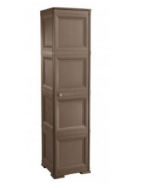 LINEA OMNIMODUS COLONNA 4 MODULI 40x43x164 CENTIMETRI MARRONE