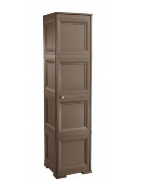 LINEA OMNIMODUS COLONNA 4 MODULI 40x43x164 CENTIMETRI MARRONE