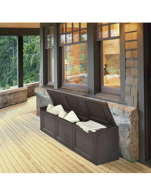 LINEA OMNIMODUS BAULE GRANDE 125,5x40x44 CENTIMETRI MARRONE