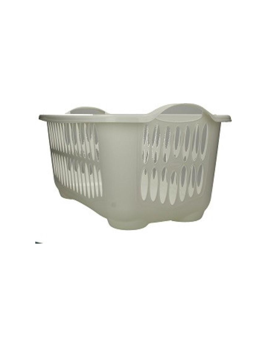 WHITE RECTANGULAR COVER LINE BASKET