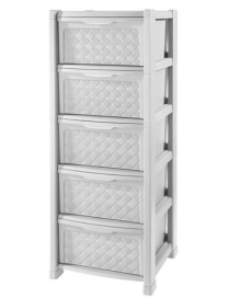 LINEA ARIANNA CASSETT 5 CASSETTI BIANCO