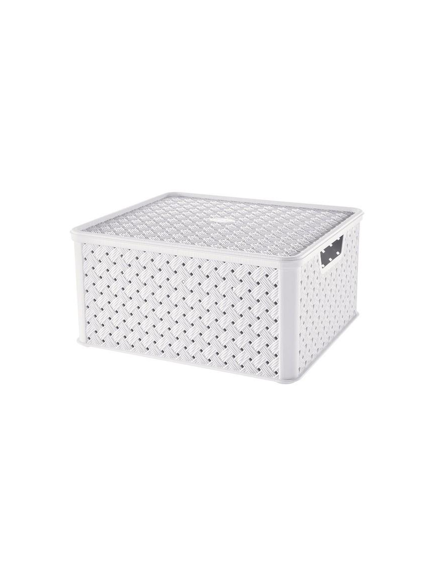 LINEA ARIANNA SCATOLA GRANDE 13 LITRI BIANCO