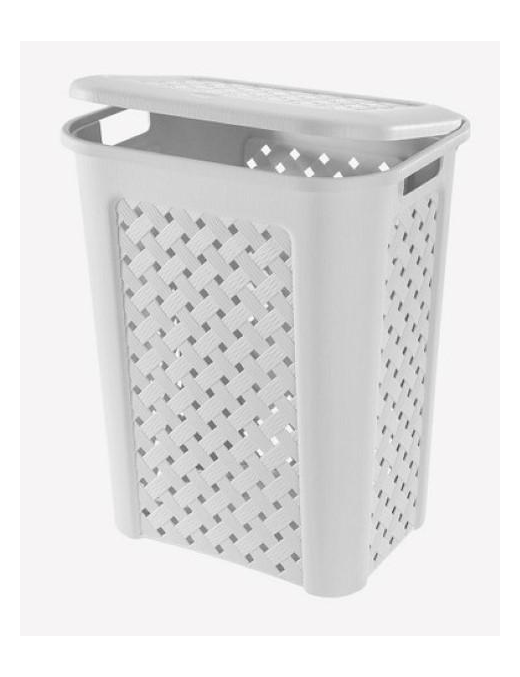 ARIANNA LINE WHITE LAUNDRY HOLDER