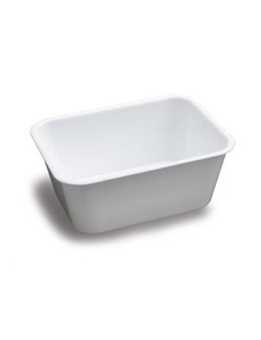 WHITE CATERING TRAY h8x15x20cm