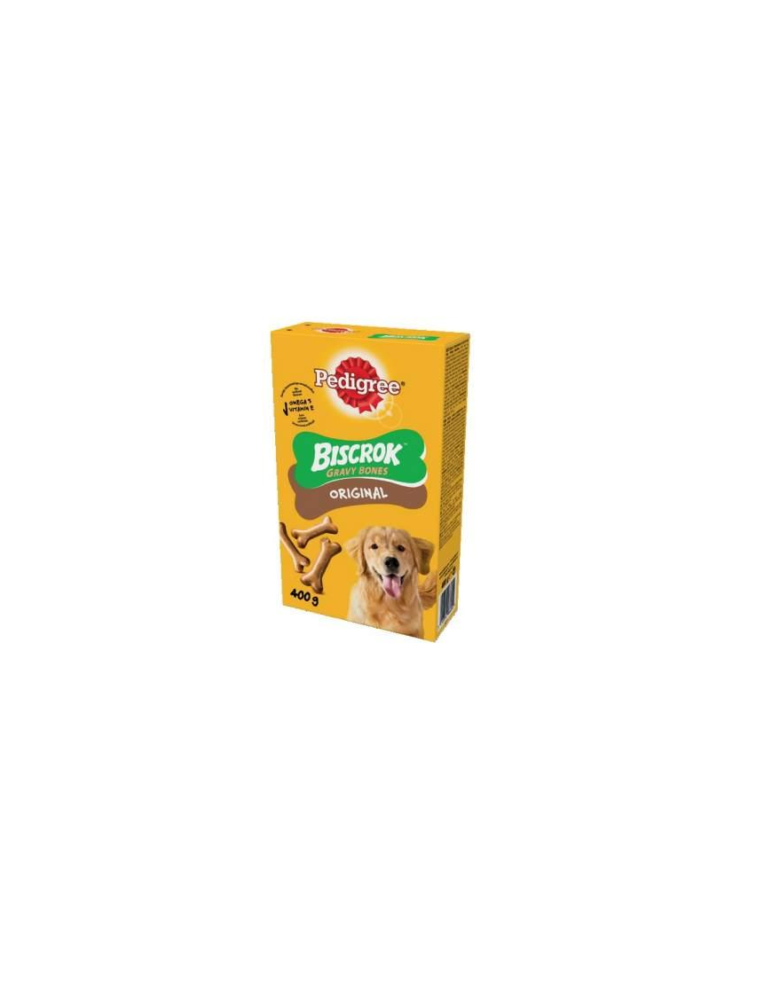 PEDIGREE BISCROK GRAVY BONES 400 GRAMMI