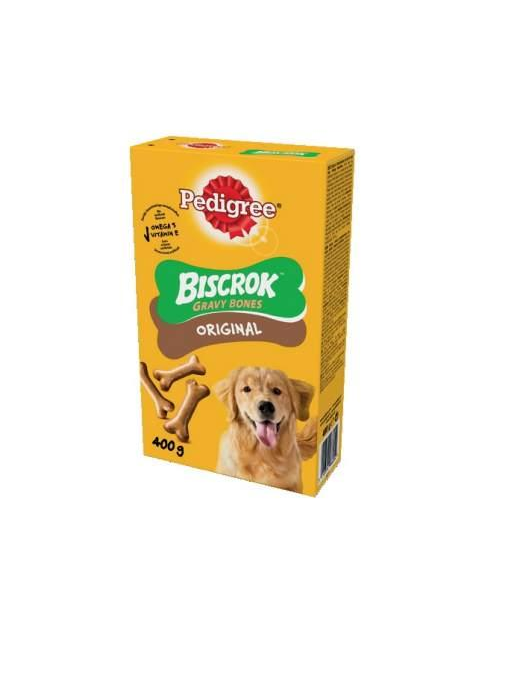 PEDIGREE BISCROK GRAVY BONES 400 GRAMS